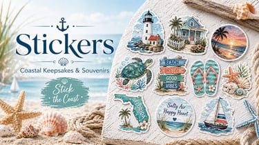 Beach Stickers Graphic