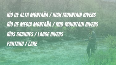 Entorno guía de pesca en León