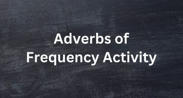 1st year middle school Unit 4 adverbs of frequency activity