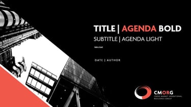 presentation cover