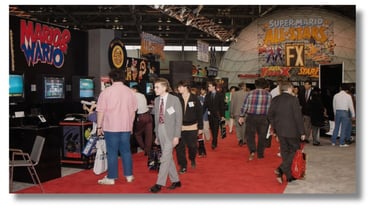 , Sega e produtoras de games lotaram o pavilhão norte do McCormick Place, em Chicago (EUA).