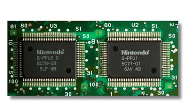 O Super Nintendo possui dois chips PPU diferentes que constituem o subsistema gráfico, conhecidos co