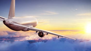 Avión volando