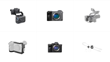 Sony FX6 & FX2, a7 IV