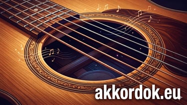 A gitár húrok sorrendje