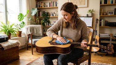 A gitár gondozaása