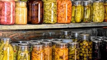 conserves de légumes 