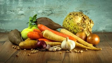 Récolte de légumes 