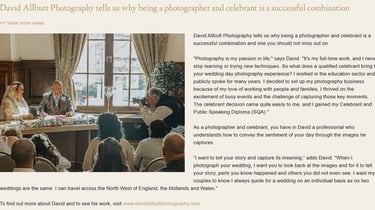 David Allbutt Ceremonies Wedding Celebrant