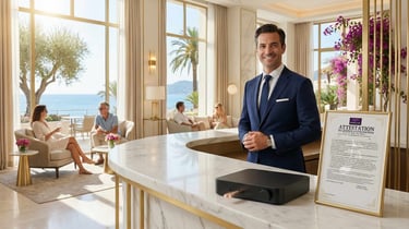 reception hotel client sansacem