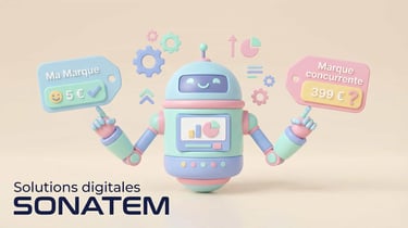Comparateur de prix solutions digitales sonatem