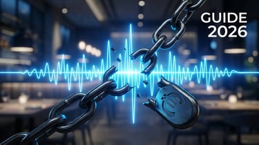 Guide 2026 : Comment sonoriser votre commerce avec de la musique libre de droits d'auteur