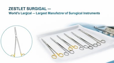 Ciseaux chirurgicaux : explications, types, modèles et tendances du marché mondial | Zestlet Surgica