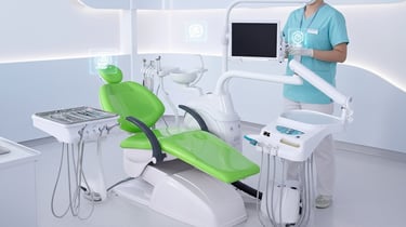 El futuro ya está aquí: cómo la IA y el diseño ergonómico están revolucionando el sillón dental