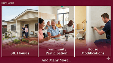 Range of services offered by Bara Care