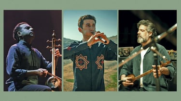 Right Adib Rostami Middle: Arsen Petrosyan Left: Mehdi Rostami