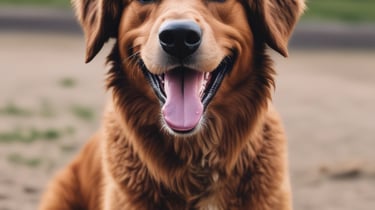 black pug with gray knit scarf