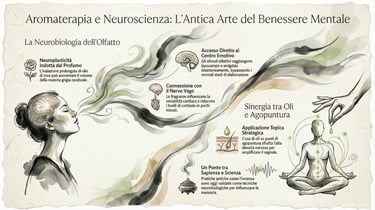 Aromaterapia, agopuntura, digitopressione, oli essenziali
