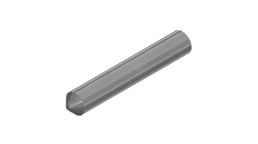 Pasador portarulina en acero inoxidable para mesa de corte