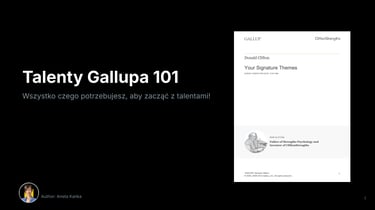 Workbook Talenty Gallupa