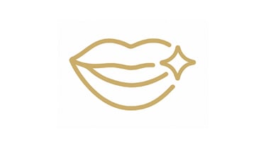 Cosmetic dentistry icon: veneers, whitening, Invisalign, smile makeover