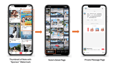 Example of Xiaohongshu In-feed Ads (1)