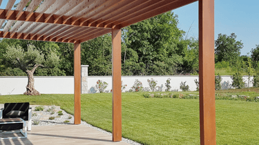 Pergolas en bois