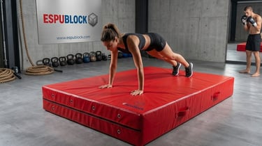 Colchonetas para gimnasia a medida