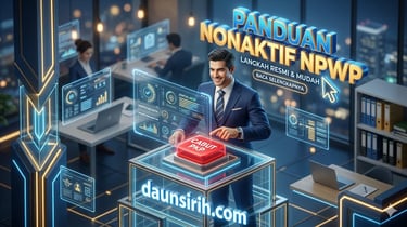 cara menonaktifkan npwp pkp