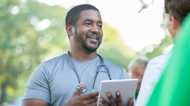 health & wellness screening blood pressure glucose cholesterol screening vision & hearing test expo