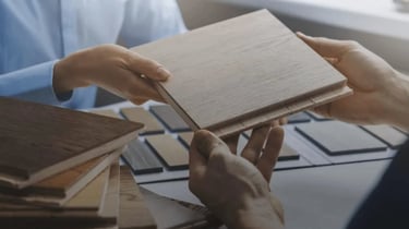 Kitchen remodel with hardwood integration in Mill Creek. Home restoration insurance claim 