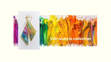 bijou aquarelle art fabrication française auvergne cadeau beauté