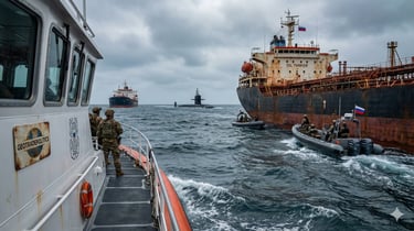 U.S. Seizes Rusian-Flagged Oil Tanker linked to Venezuela