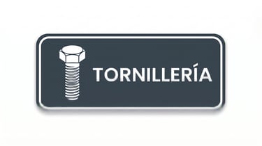 Catálogo de tornillería industrial y tornillos especiales. Proveedor de tornillería en A Coruña.