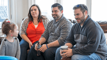 overweight family