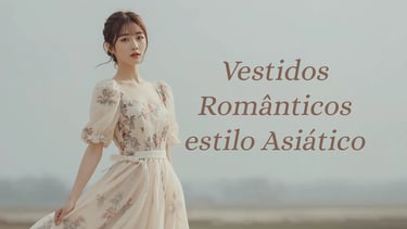 onde comprar vestidos românticos estilo coreano asiáticos no brasil