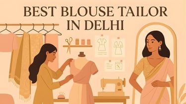 Best Blouse Tailor in Delhi