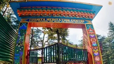Tushita Meditation Center Dharamkot, Mcleodganj, dharamshala.