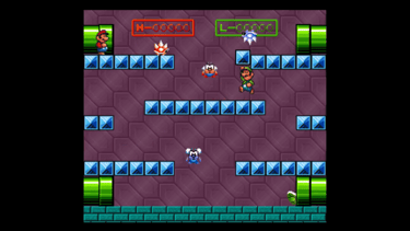 Capture d'écran du Versus de Super Mario Bros 3