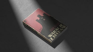 Book laying on the floor