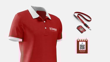 Mockup de Merchandising de equipo de Sonqo Textilería Ancestral