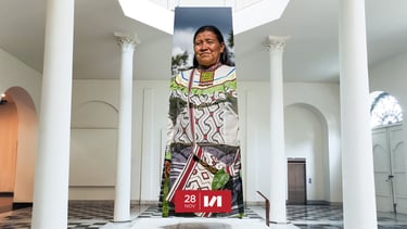 Mockup del museo MALI sobre la Comunidad Yine