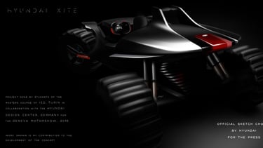 hyundai kite, buggy design, offroad vehicle