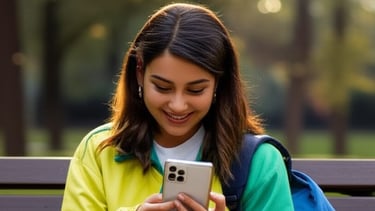 a woman sitting on a bench with a backpack and a backpack