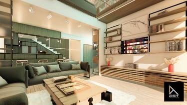 Design living apartament