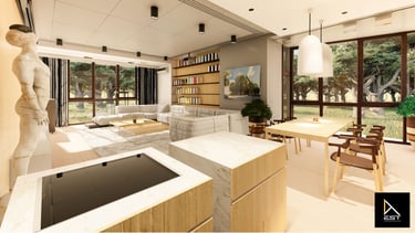 Design interior open space