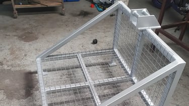 Custom steel metalwork fabricated and installed by Burra Fabrication