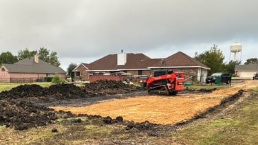 Backyard under Construction