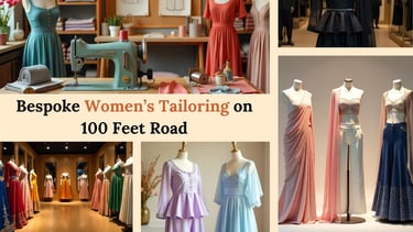 Bespoke Women’s Tailoring on 100 Feet Road