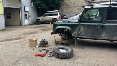 Landrover on Holiday
